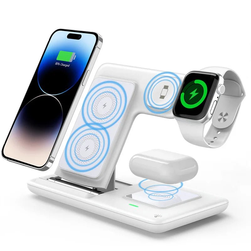 3 in 1 30W Foldable Wireless Charging Station