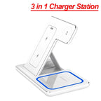 3 in 1 30W Foldable Wireless Charging Station